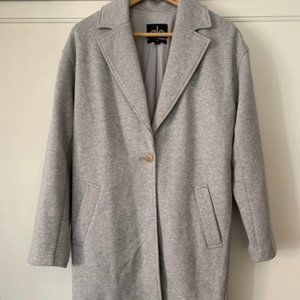 Alo VIP Blazer Trench Heather Grey